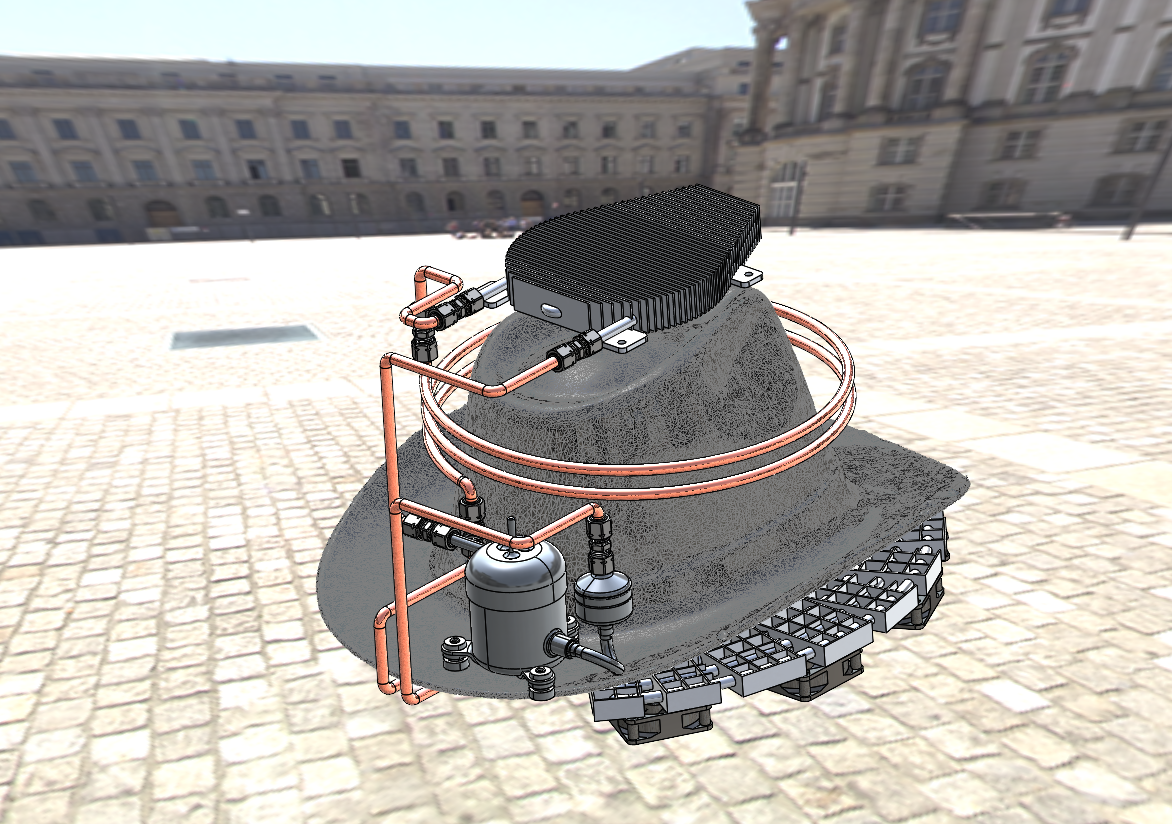 Figure 1: 3D render of the Cerebro Assembly